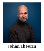 Johan Theorin porträtt.