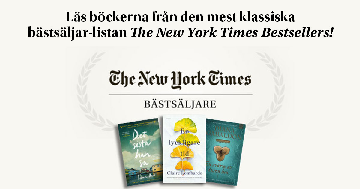 New York Times best sellers Månadens Bok Månadens Bok